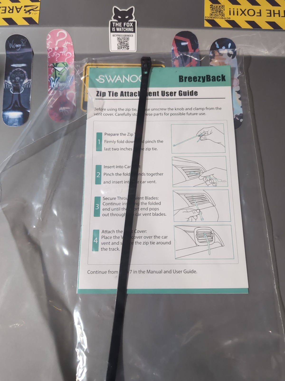 Car AC Vent Extender Hose 10FT Backseat Air Tube Kids Pets Swanoo