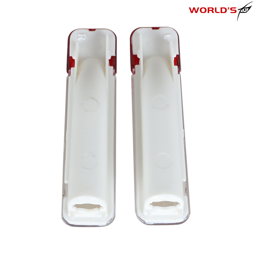 For 01-06 Chevy Silverado GMC Sierra Pair Plastic Door Reflector Light Panel L+R