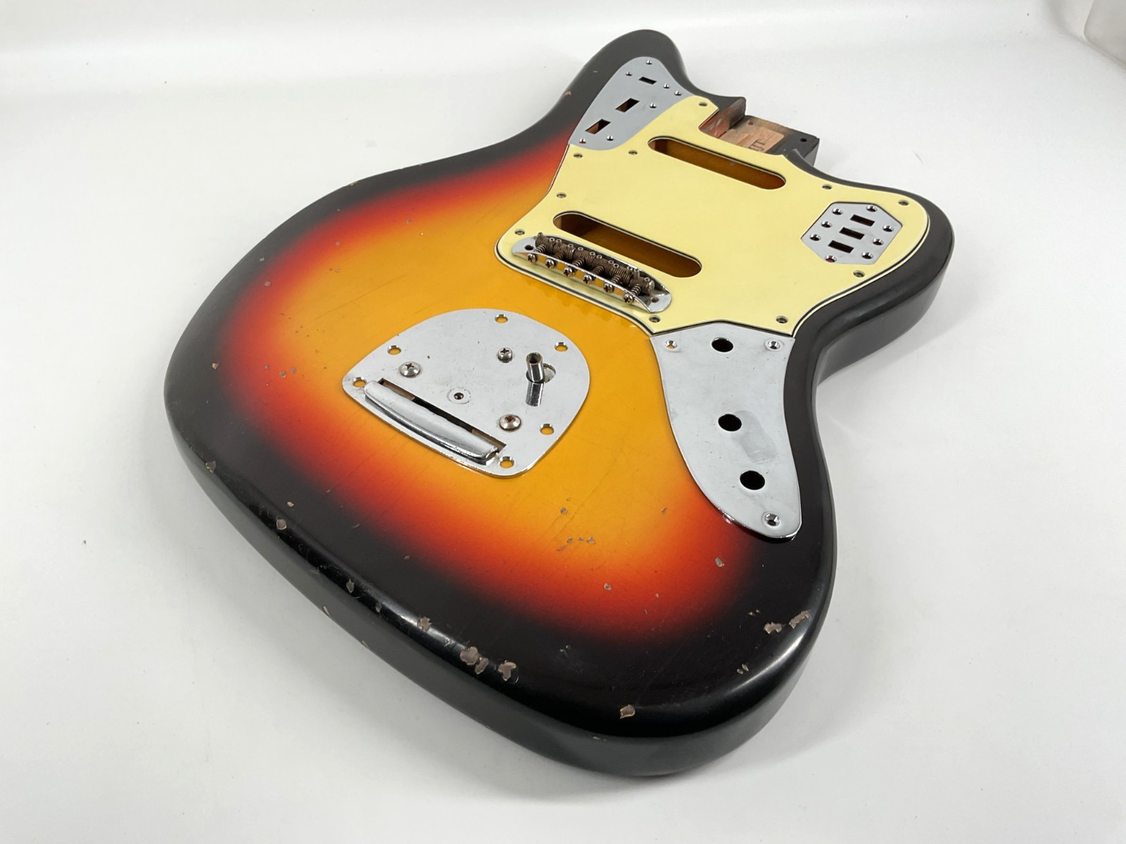 MJT Official Custom Vintage Aged Nitro Guitar Body Mark Jenny VTJG 3-Tone Burst