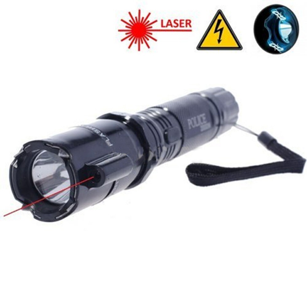 Stun Gun 700 BV Heavy Duty Metal Rechargeable LED Flashlight