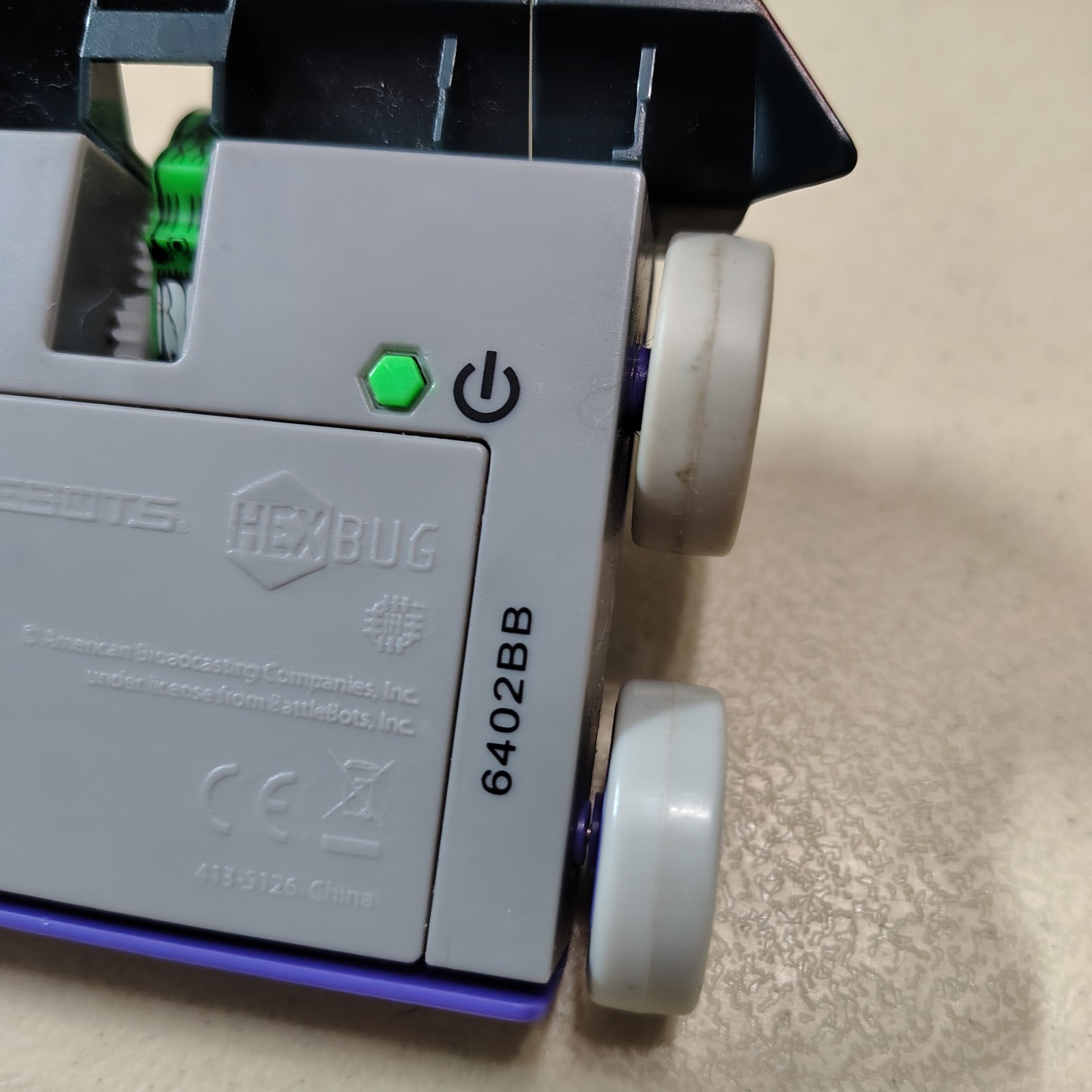 Tested Works!! HEXBUG BattleBots Single - Witch Doctor Battle Bot with Remote