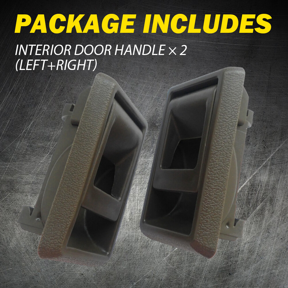 Door Handle Inner Indoor Left Right for 1995-2000 Toyota Tacoma Brown