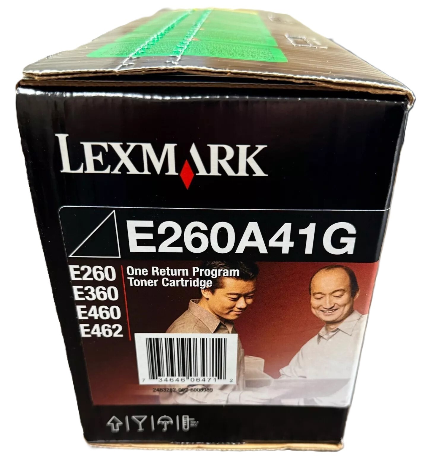 Genuine Lexmark E260A41G (AKA E260A11A) Black Toner Sealed Box Ship Fast