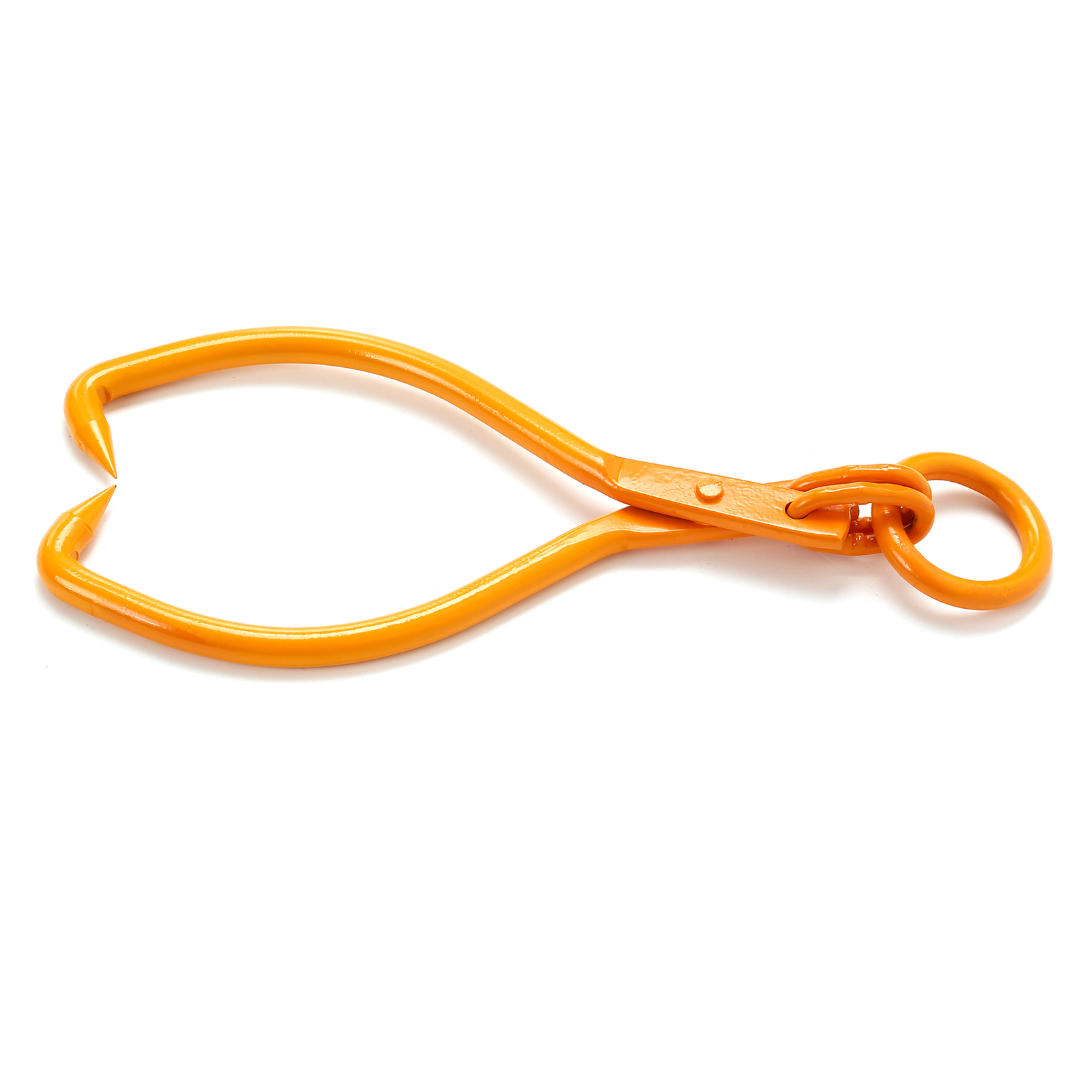 16" inch Timber Log Grab Skidding Tongs Wood Handle Claw Hook Log Lifter Lifting