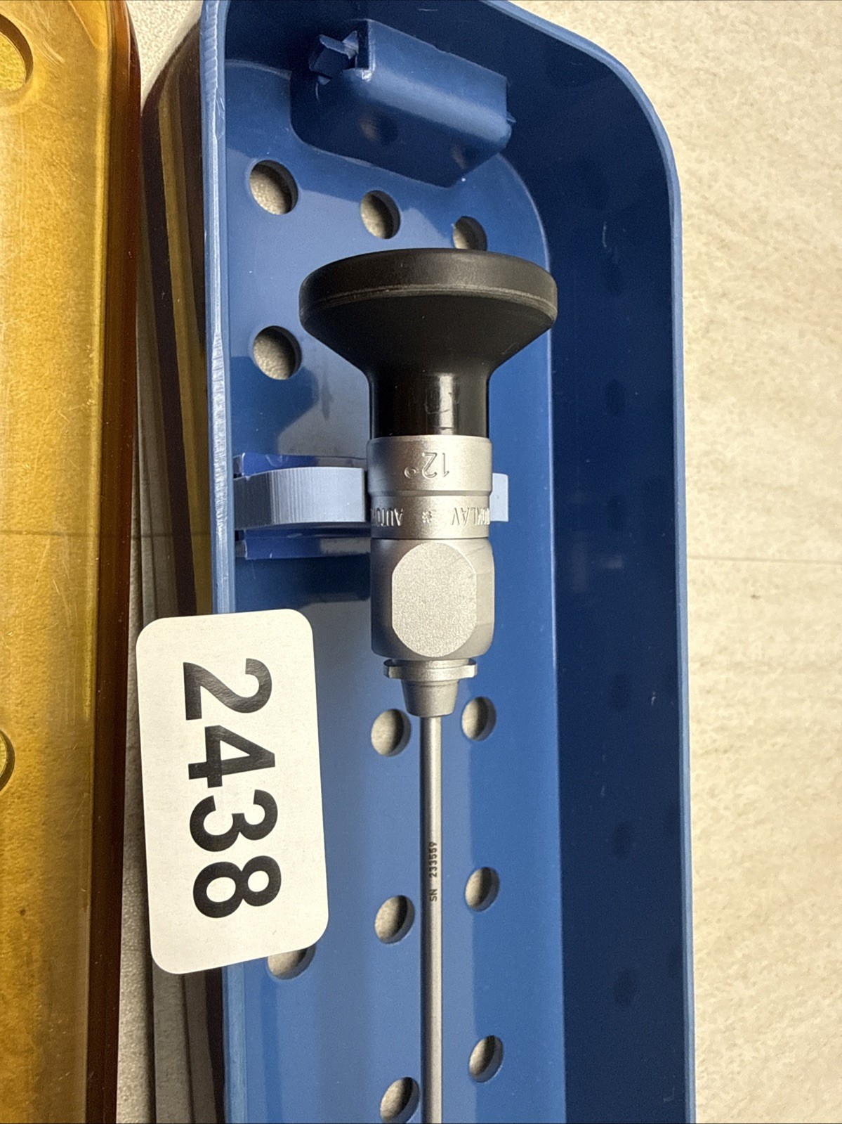 Karl Storz 27020 FA 12 Degrees OEM Lens Tube. Clear Image With Case (2438)