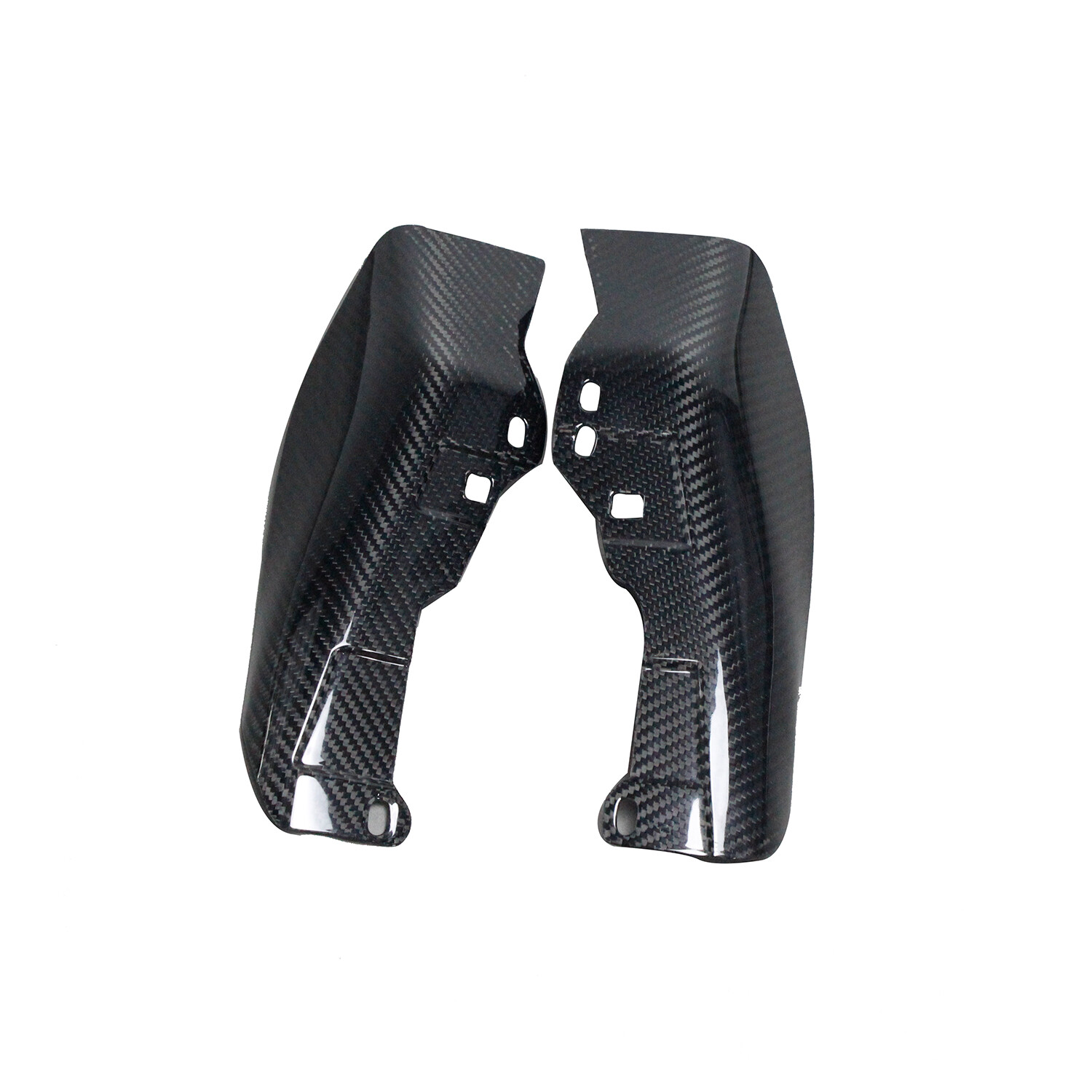 Carbon Fiber Mid Frame Air Deflector for Harley Road Glide King FLHX FLHT 09-23