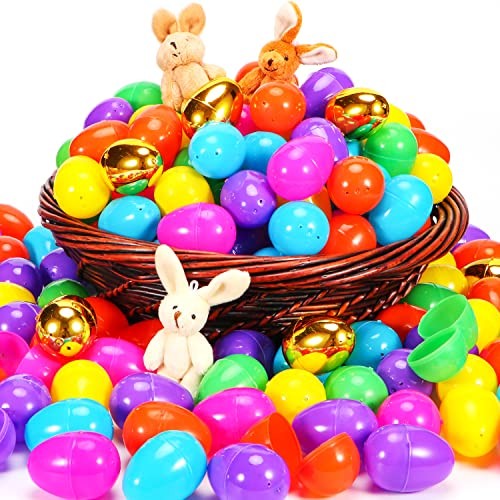 518 Easter Eggs -2.36" Bright Colors Plastic Easter Eggs Empty Include 518 Pcs