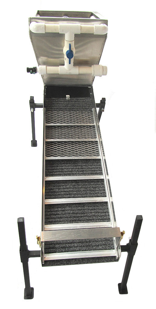 48" Highbanker Kit Gold Prospecting Dredge Box with Hopper