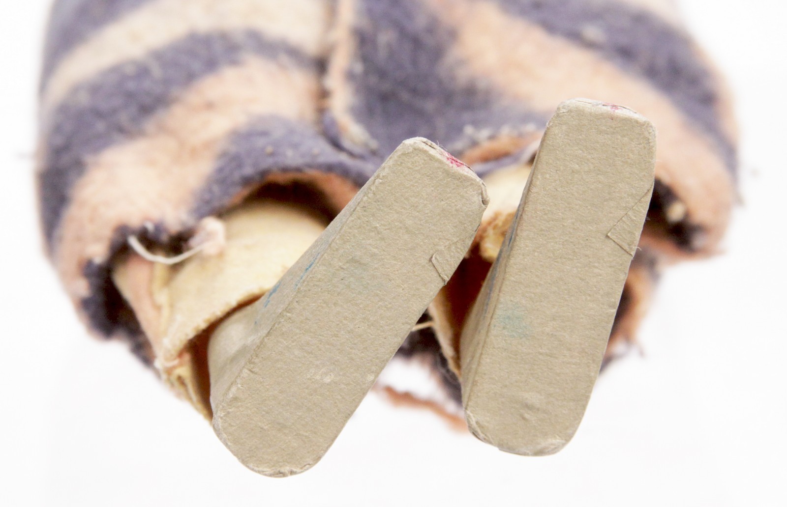 Antique Handmade Native American Navajo Skookum Bully Doll Wrapped in Blanket