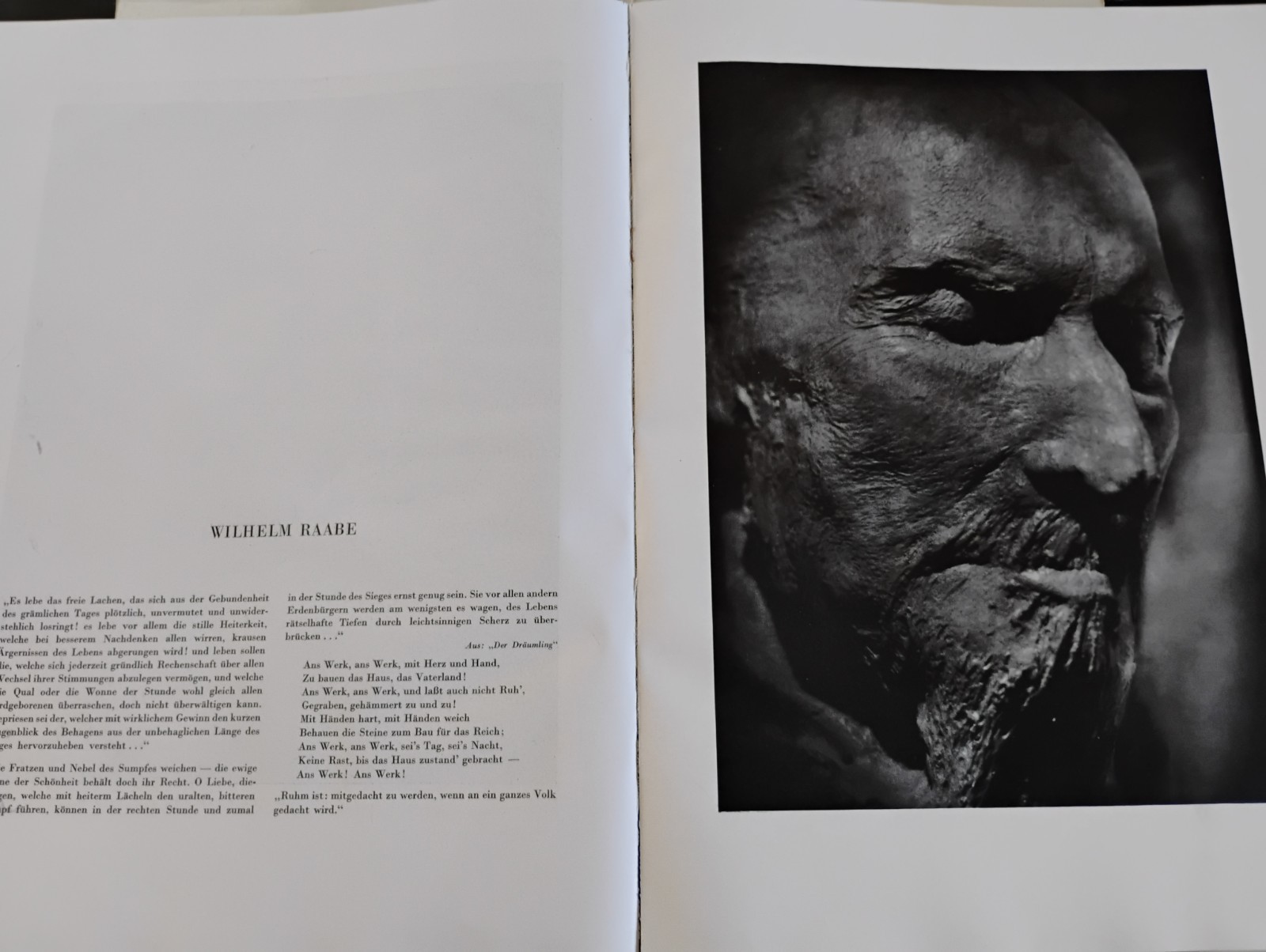 RARE GERMAN DEATH MASK BOOK WW2 PROPAGANDA THIRD REICH WWII ROSEMARIE CLAUSEN