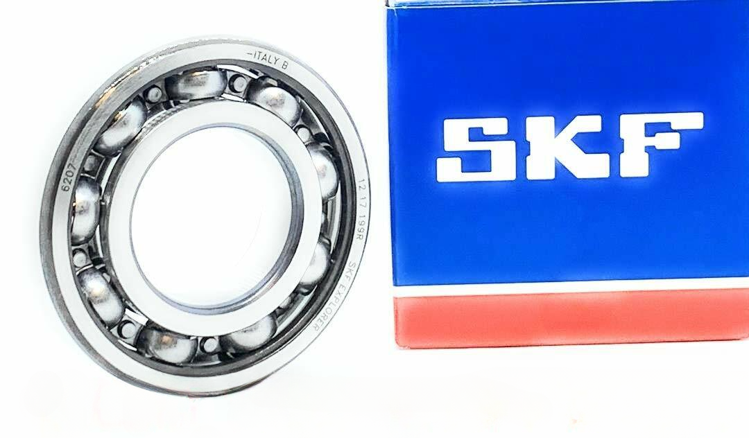 SKF 6207 C3 DEEP GROOVE BALL BEARING, OPEN TYPE, NO SEALS 35x72x17 mm