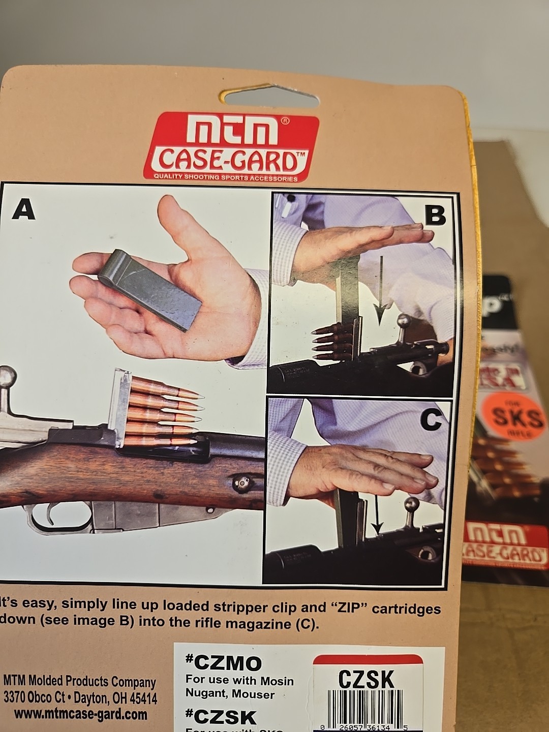 2x MTM Case-Gard CZSK Stripper Zip Ammo Loader - For SKS