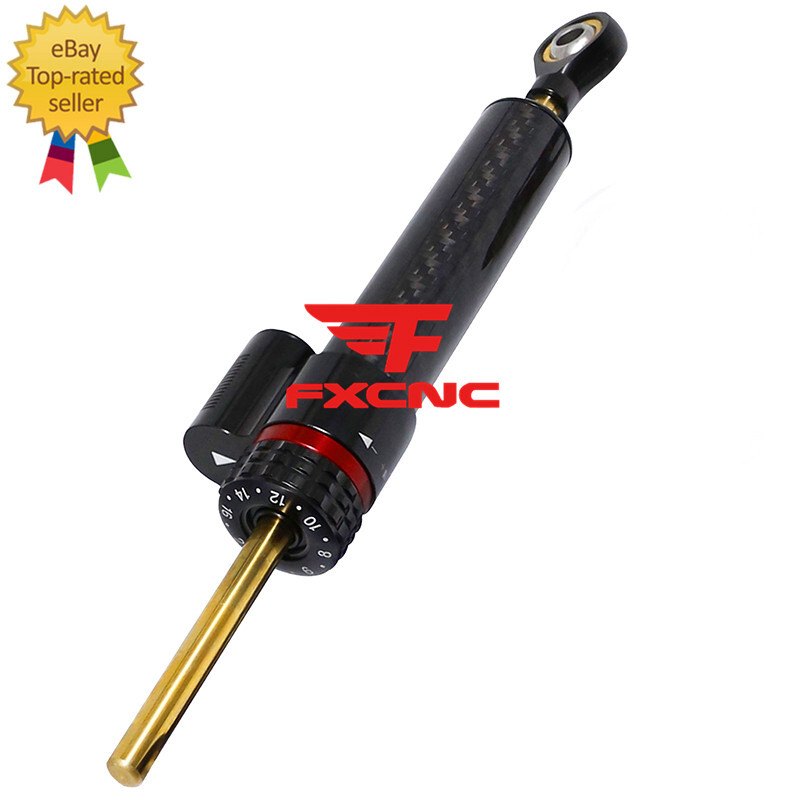 For Suzuki GSX-S1000 GSXS1000F 2016-2024 Carbon Steering Damper Bracket Mounting