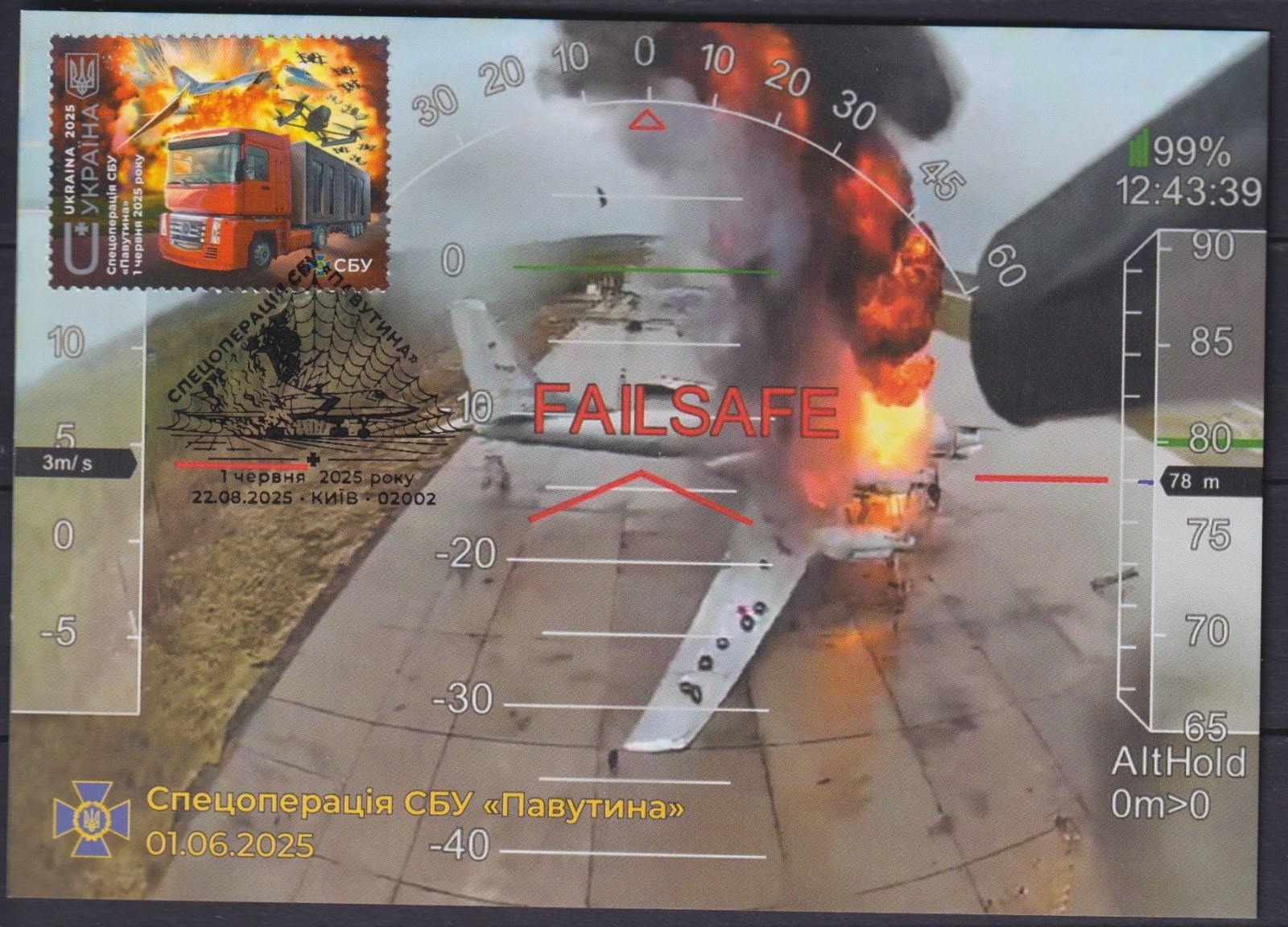 Ukraine 2025 Special Operation "Spider Web", Security Service of Ukraine. MС