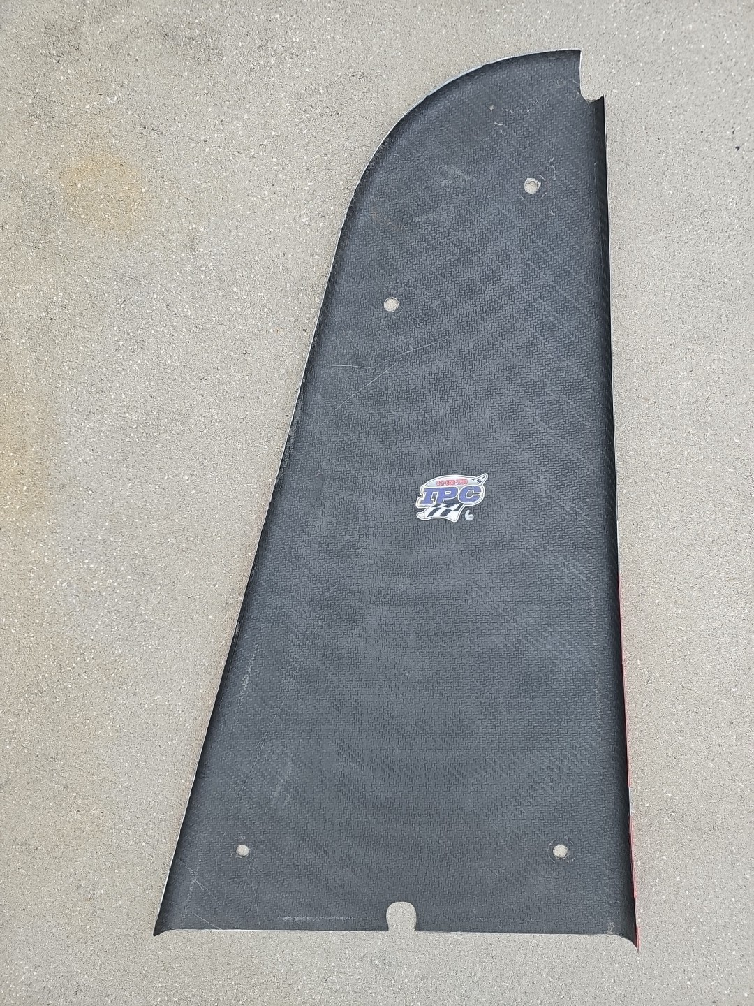 Signed Shane Stewart #2 Larson Marks Racing WoO Race Used Sprint Car Panel