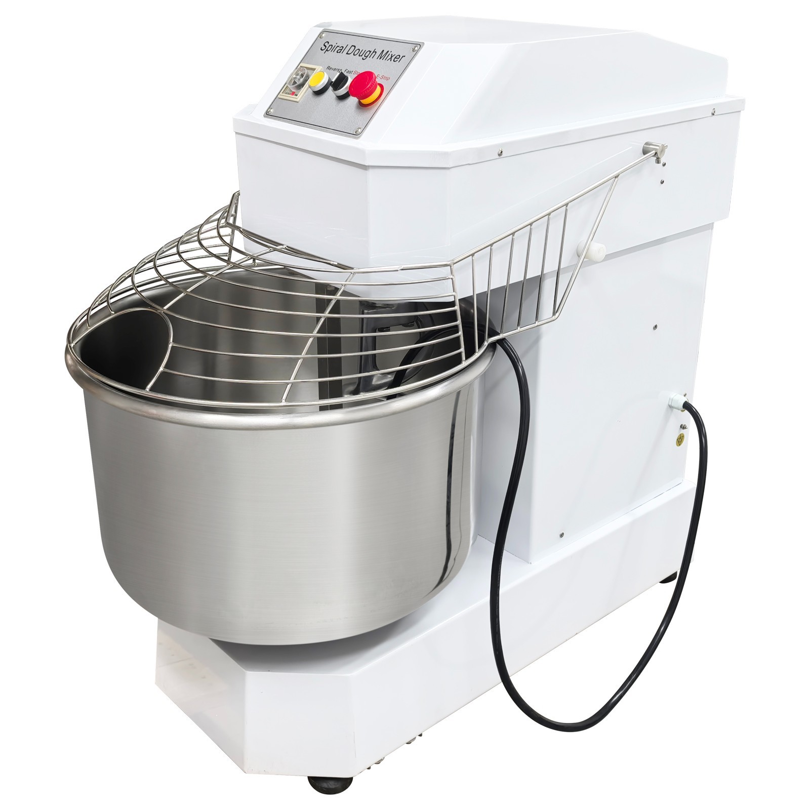 220V 80L Double-acting Double-speed Dough Mixer for Bread Pizza Three-phase