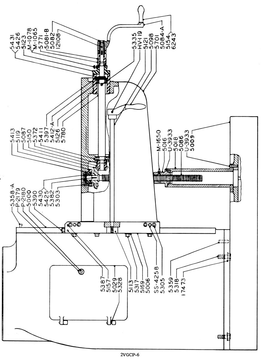 TREE 2VG-C Milling Machine Operator Instructions Service Parts Manual 1691