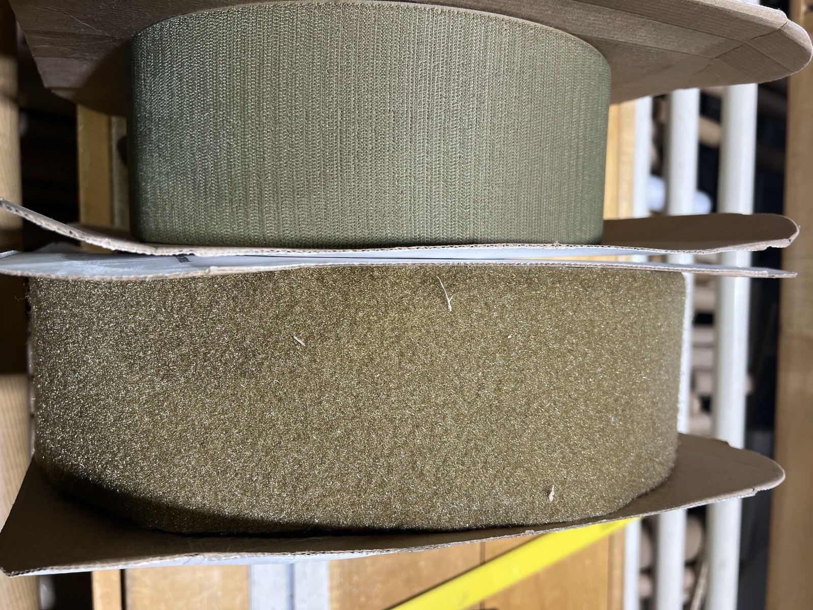 4” VELCRO® Brand MIL-SPEC Coyote 498 Hook and Loop - SEW-ON TYPE - 1 YARD