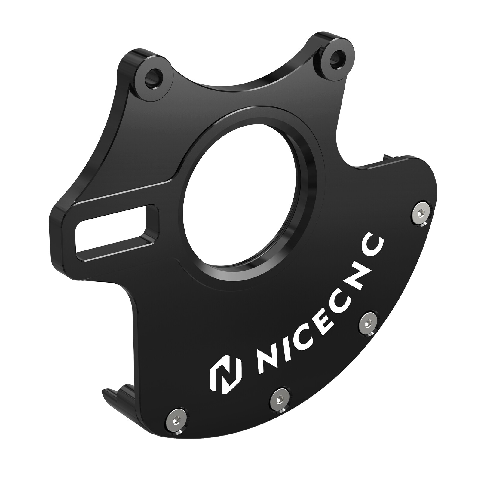 Rear Caliper Bracket Rotor Guard #43211-HP1-000 For Honda TRX450R TRX450ER Black