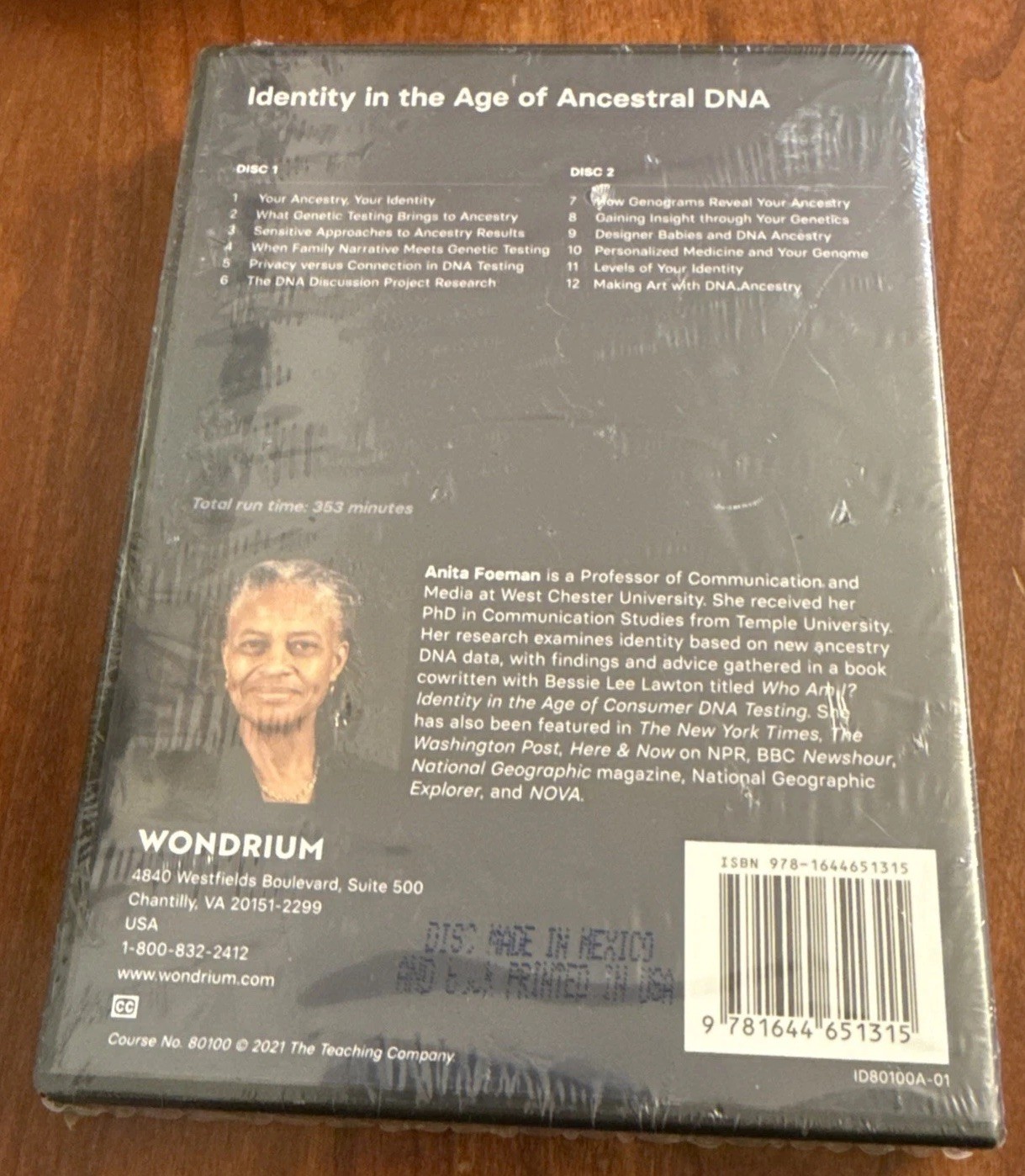 Identity in the Age of Ancestral DNA (2021, DVD, Audio)