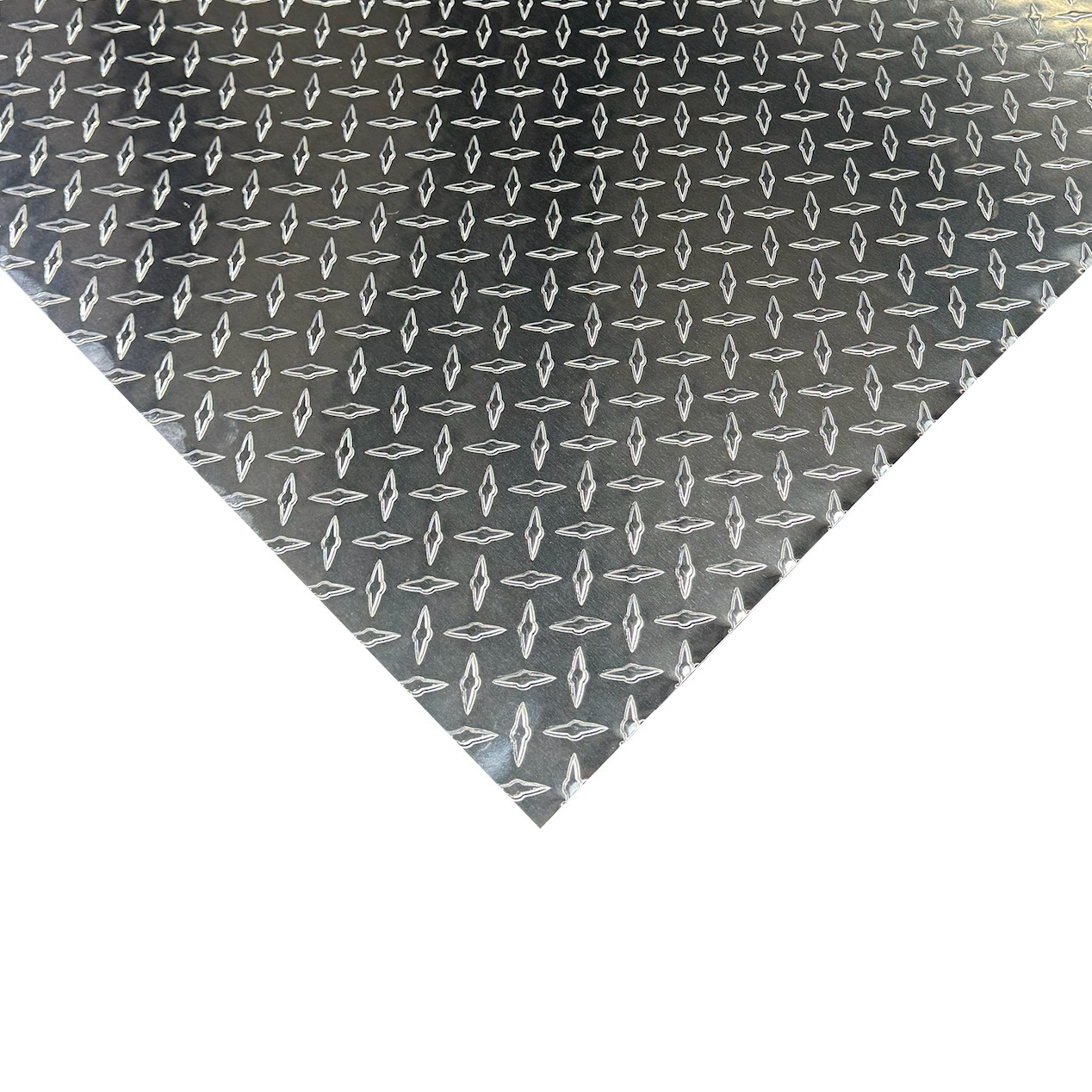4' x 8' Aluminum Diamond Plate Sheet .025” Thick (1/40th) Embossed, Polished