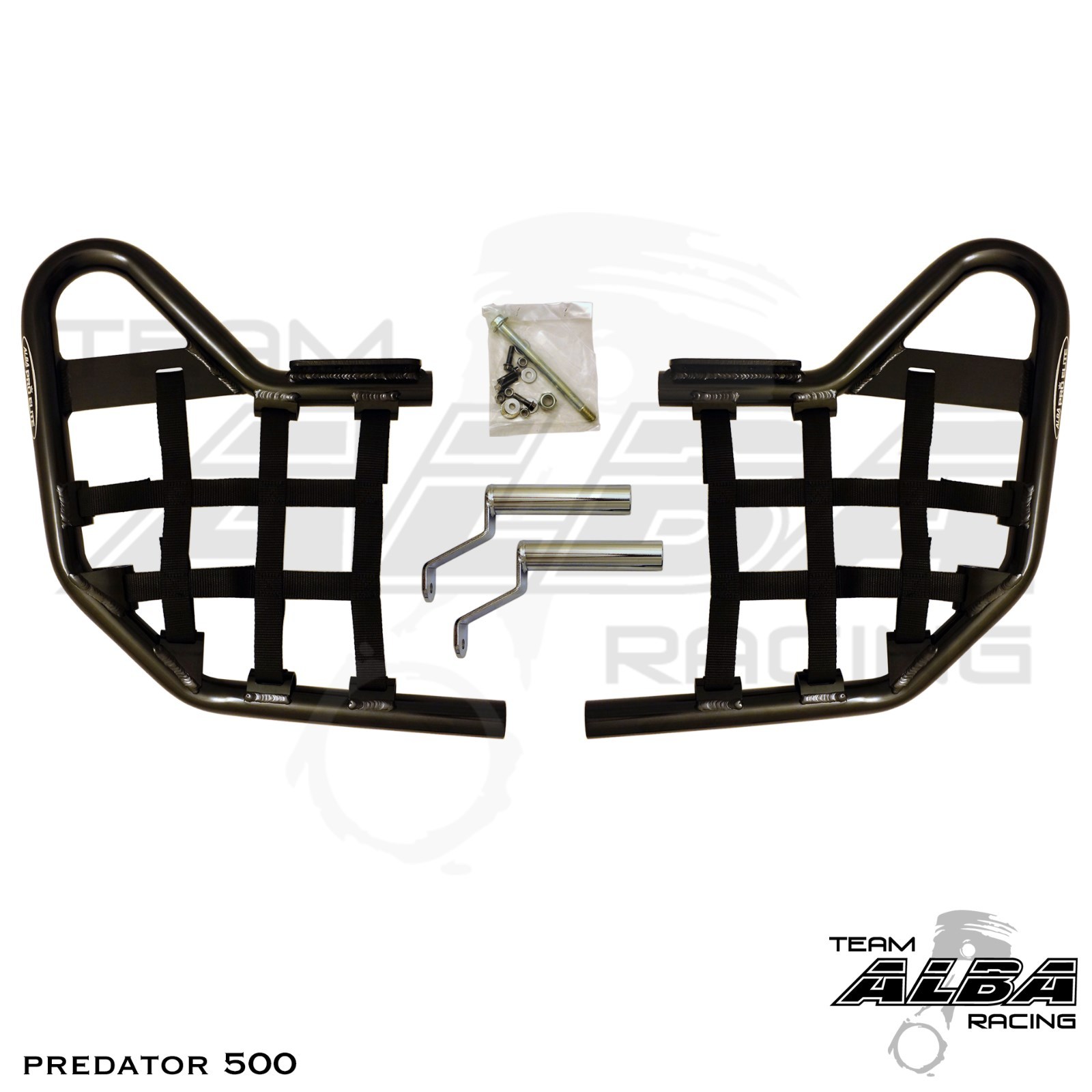 Nerf Bar Nets Predator 500 Fits Alba Tusk Nerf Bars Black B