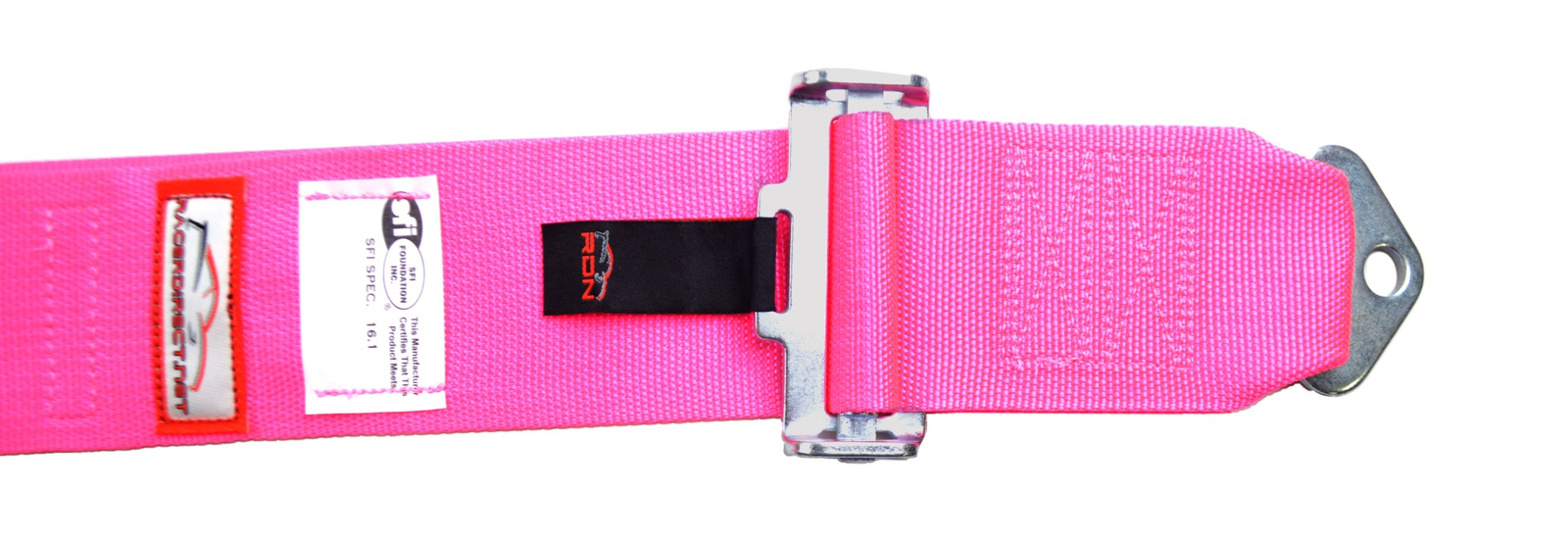 VW SFI 16.1 PULL UP LAP BELTS RACING HARNESS 5 POINT V MOUNT 3" CAM LOCK PINK