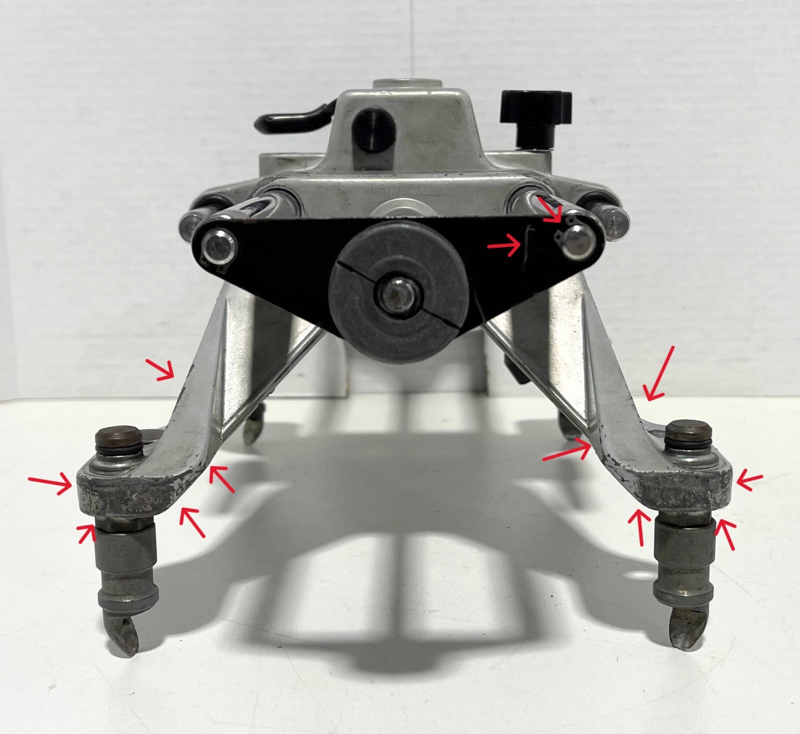 Hunter Engineering DSP 300 Vehicle Wheel Alignment Sensor Clamp/Targets Untested