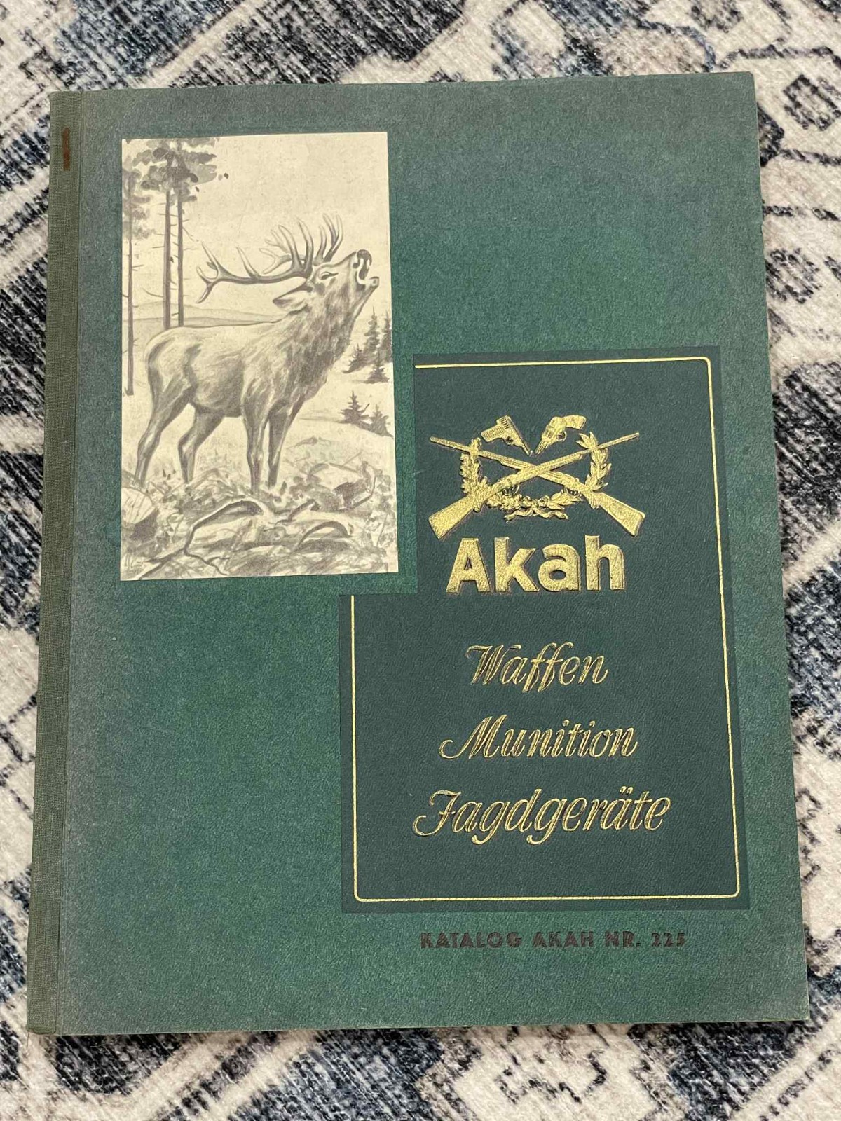 WW2 WWII - 1950s German Army Military Akah Waffen Munitions & Sporting Catalog