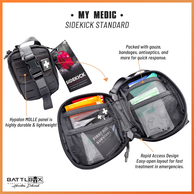 My Medic Sidekick IFAK Medical MOLLE Pouch Modular First Aid Storage Kit