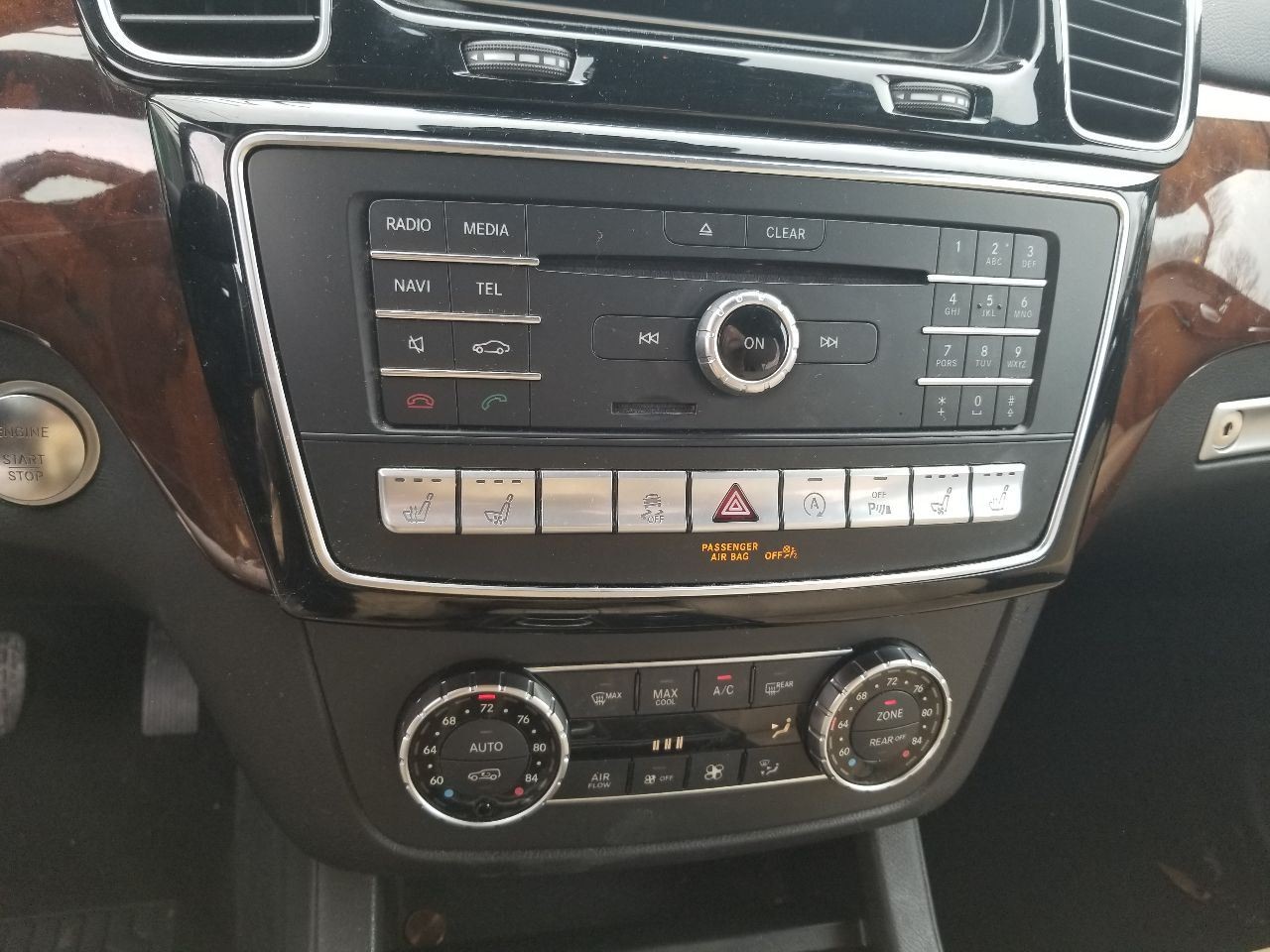 18 2018 MERCEDES GLS450 166 TYPE SRS RESTRAINT CONTROL MODULE 1669000320