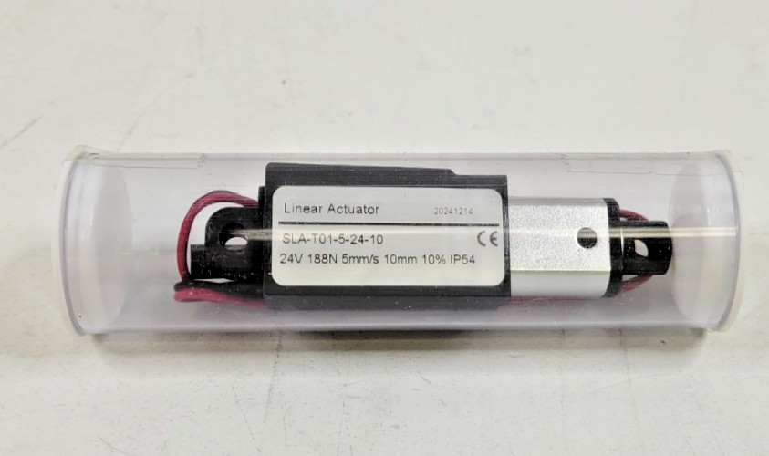 Electric Mini Micro Linear Actuator 10mm 0.4in 18N 5mm/s 24V SLA-T01 NEW