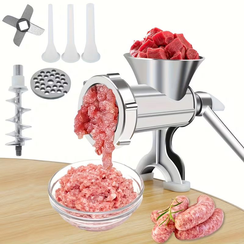 Manual Meat Grinder 304 Stainless Steel Meat Grinder