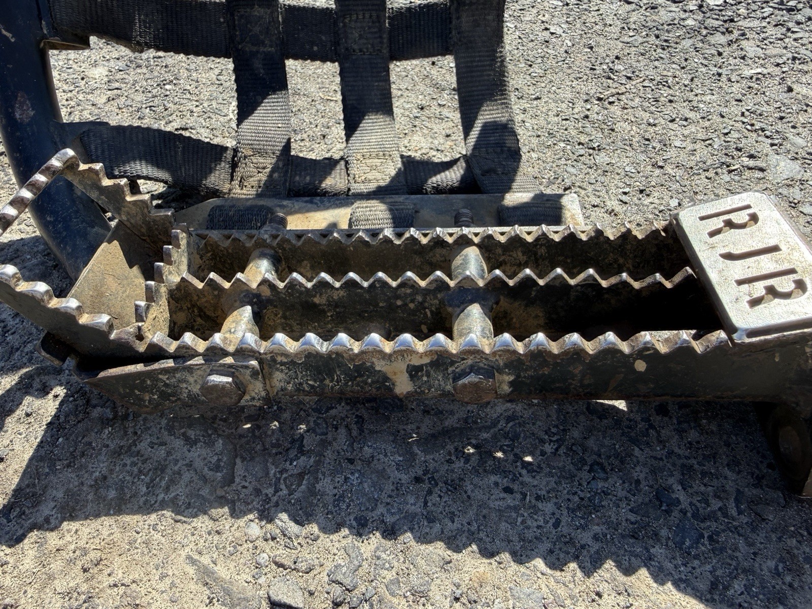 Honda TRX450R RJR Footpegs and Heel Guards Used TRX 450R