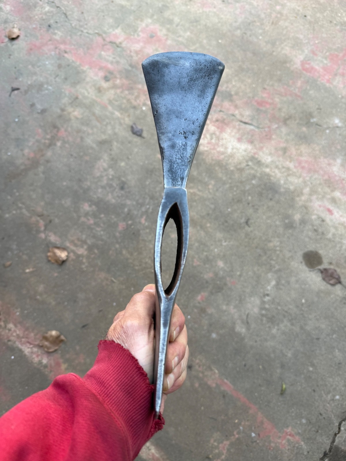 Vintage Mann True American Pulaski axe head.