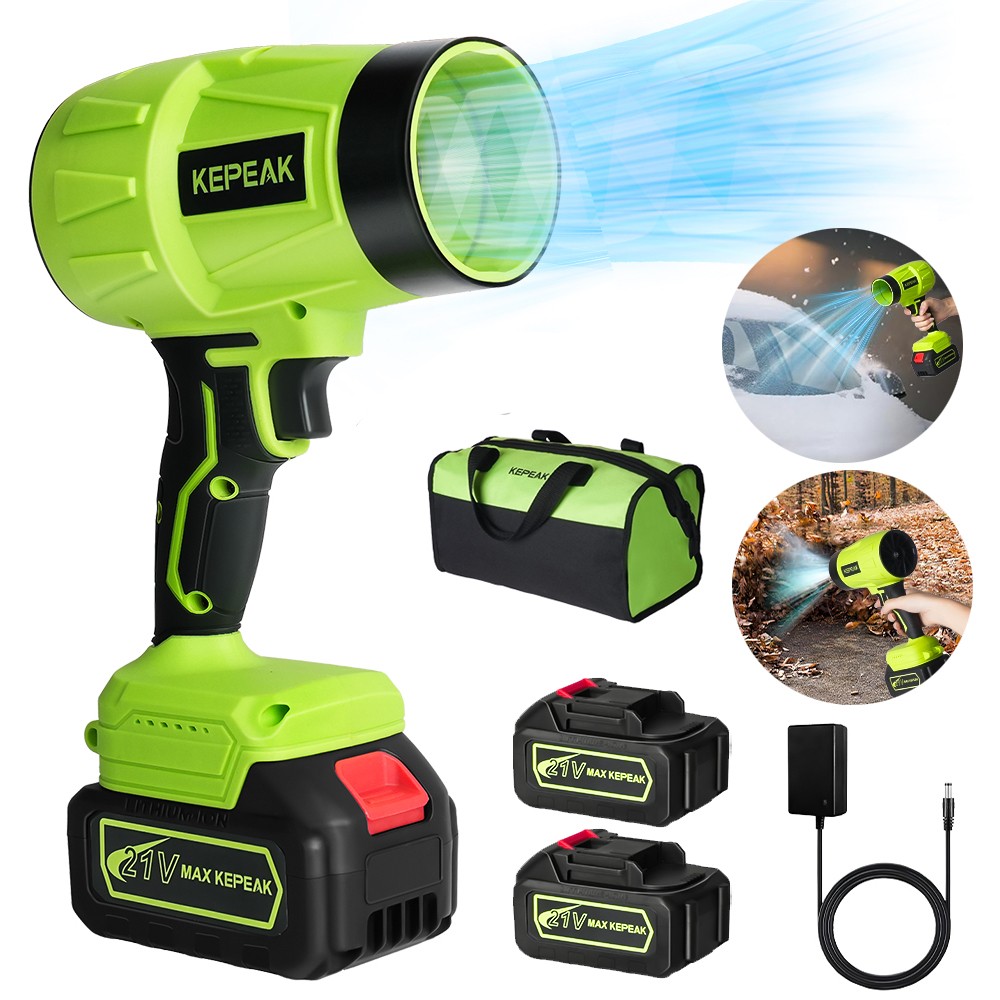 40000RPM Electric Air Duster Cordless Jet Dry Blower Portable Handheld Turbo Fan