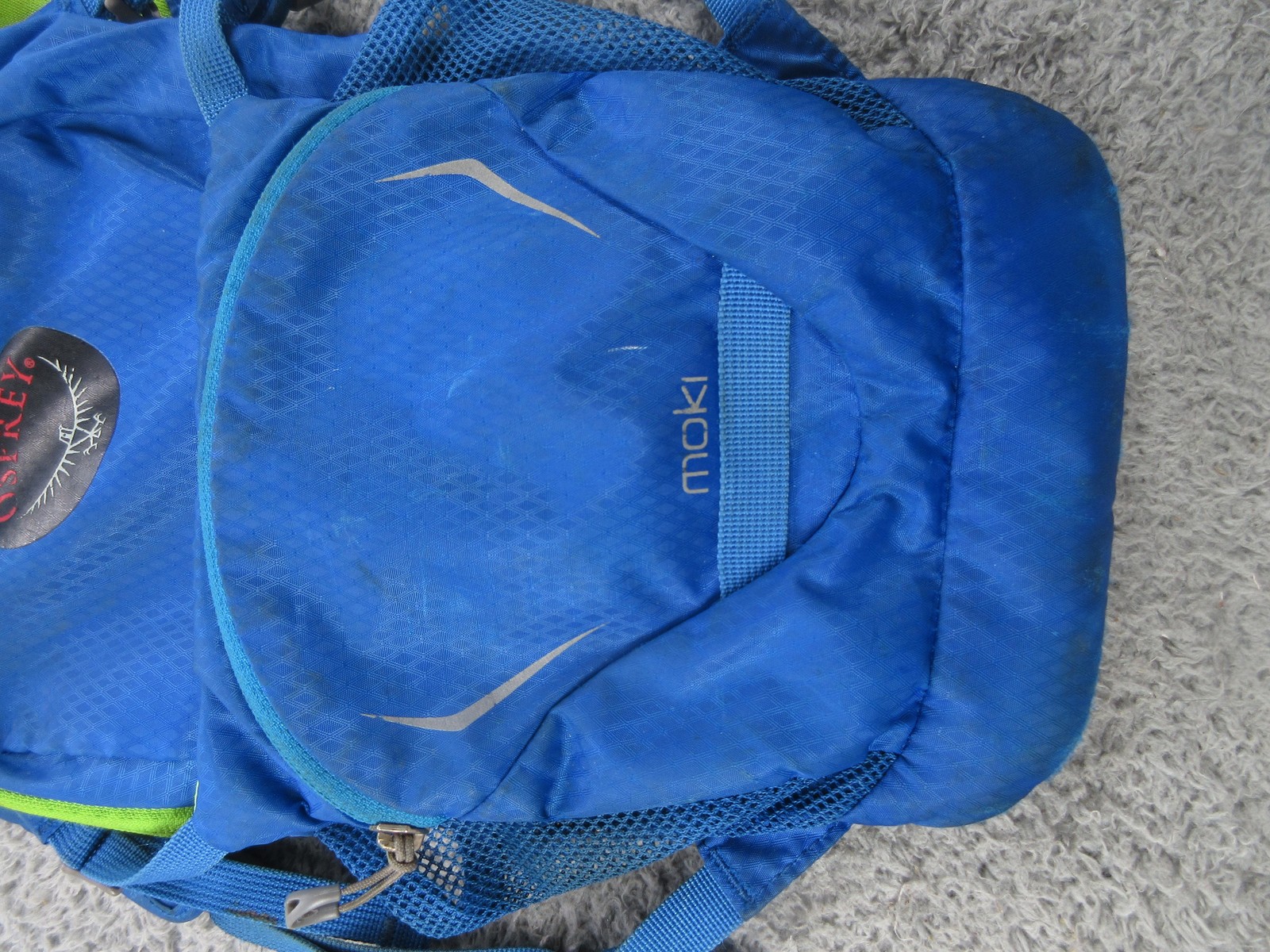 Osprey Moki Hydration Backpack Blue Green One Size Hiking Trail Pack