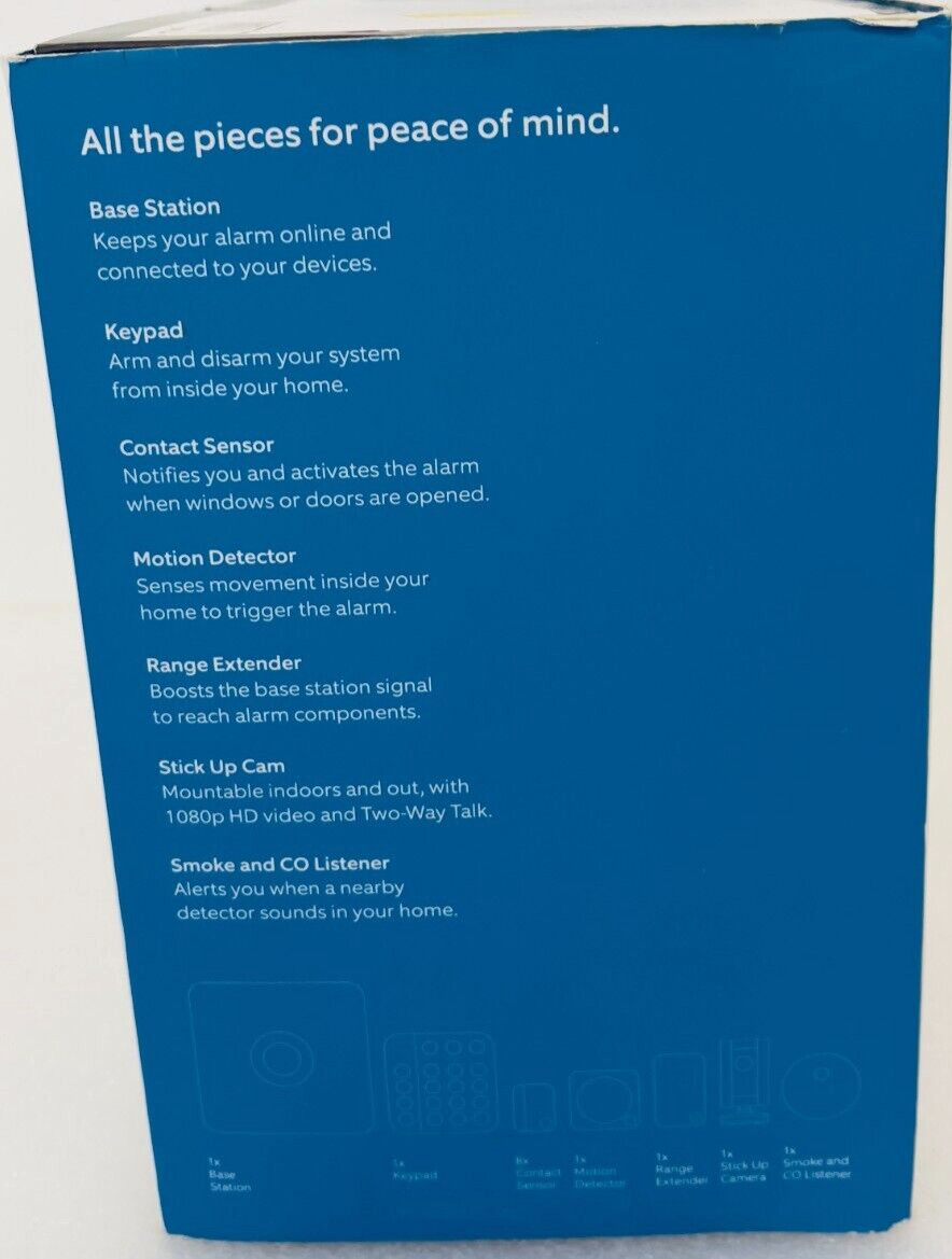 Ring 14-piece Home Alarm Security Kit (2nd Gen) Outdoor Cam (Stick Up Cam) $329