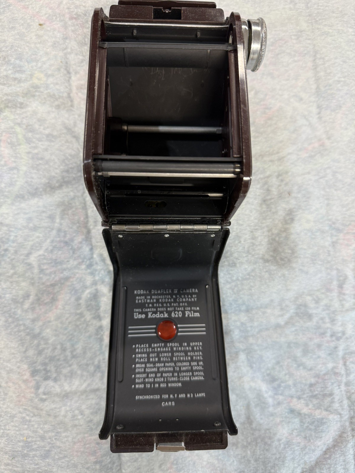 Vintage KODAK Duaflex IV Camera KODET Lens *CLEAN*. FREE SHIPPING