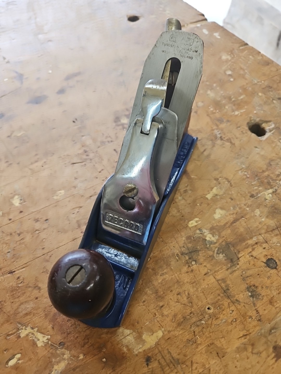 Record No 03 smoothing hand plane, smooth bottom, made in England