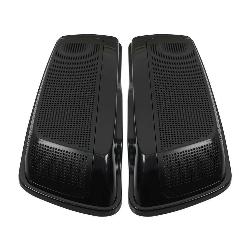 Unpainted Dual 6x9" Speaker Saddlebag Lids For 2014-Up Harley Touring Road Glide