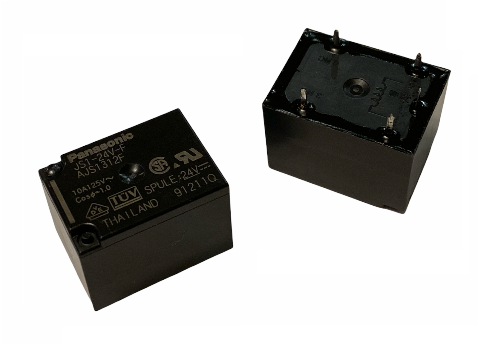 Panasonic JS1-24V-F JS1-24V RELAY AJS1312F DC# 91211Q ORIGINAL OEM PARTS