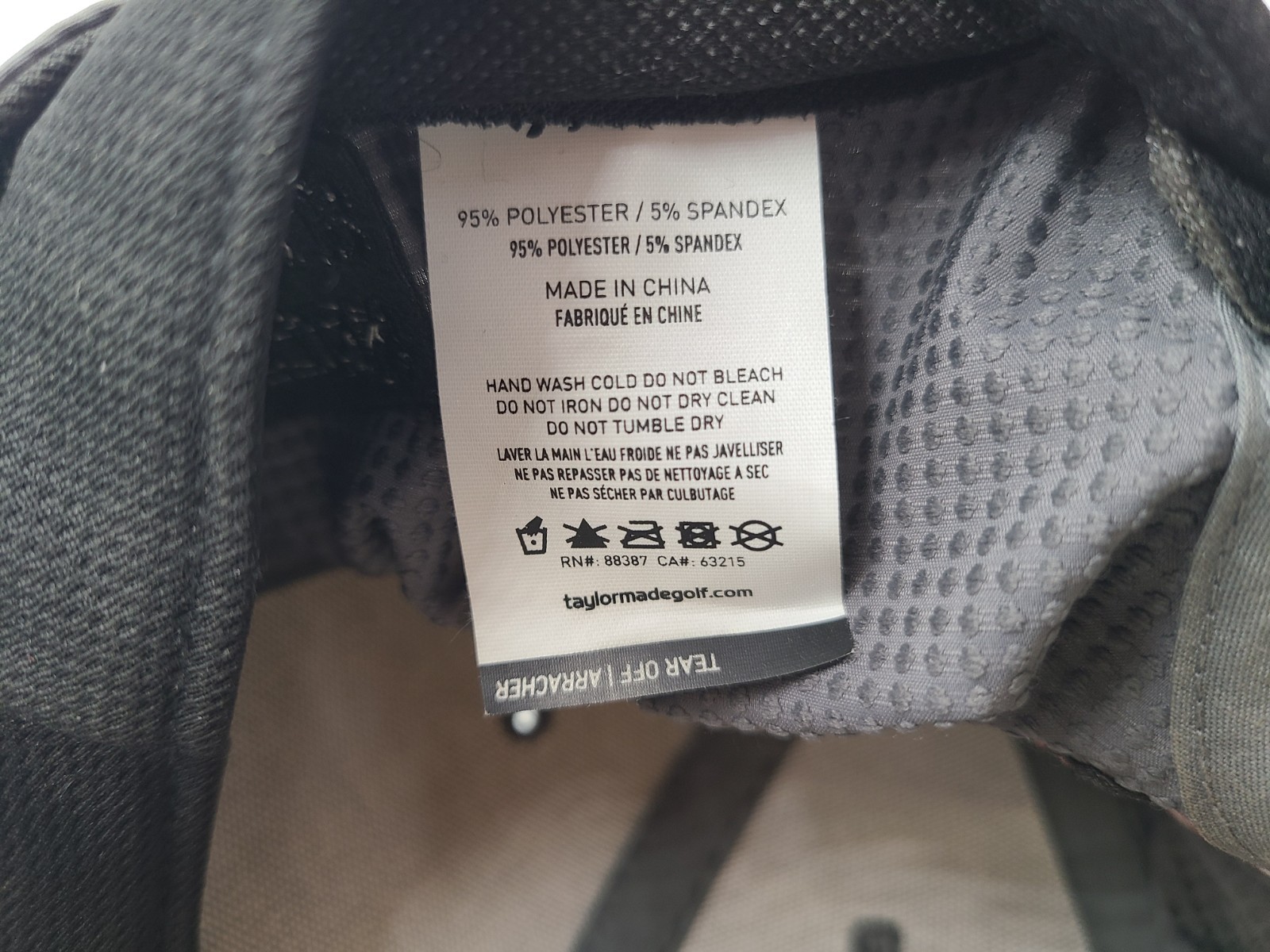 Ryder Cup Captains Club Michigan Logo TaylorMade Golf Adjustable Hat Cap Gray