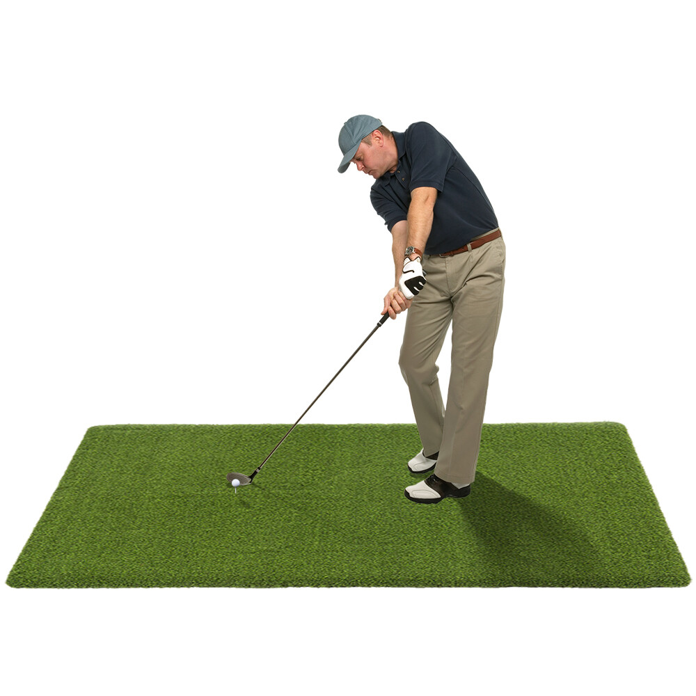 Golf Simulator Hitting Mat Golf Practice Hitting Mat for Golf Net Practice 5x10