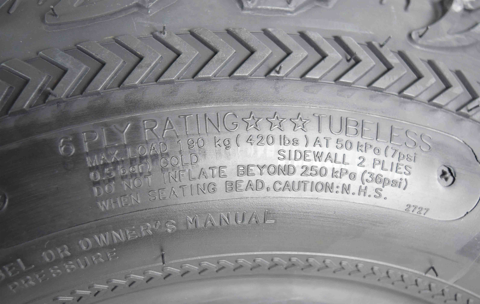 Kenda Bear Claw EX 25x8-12 F 25x10-12 R ATV 6 PLY Tires Bearclaw - 4 Pack Set