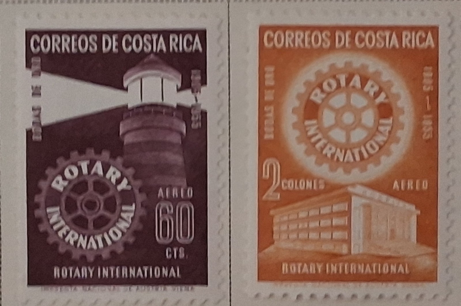 Costa Rica 24 Airmail mint hinged 1956-1964