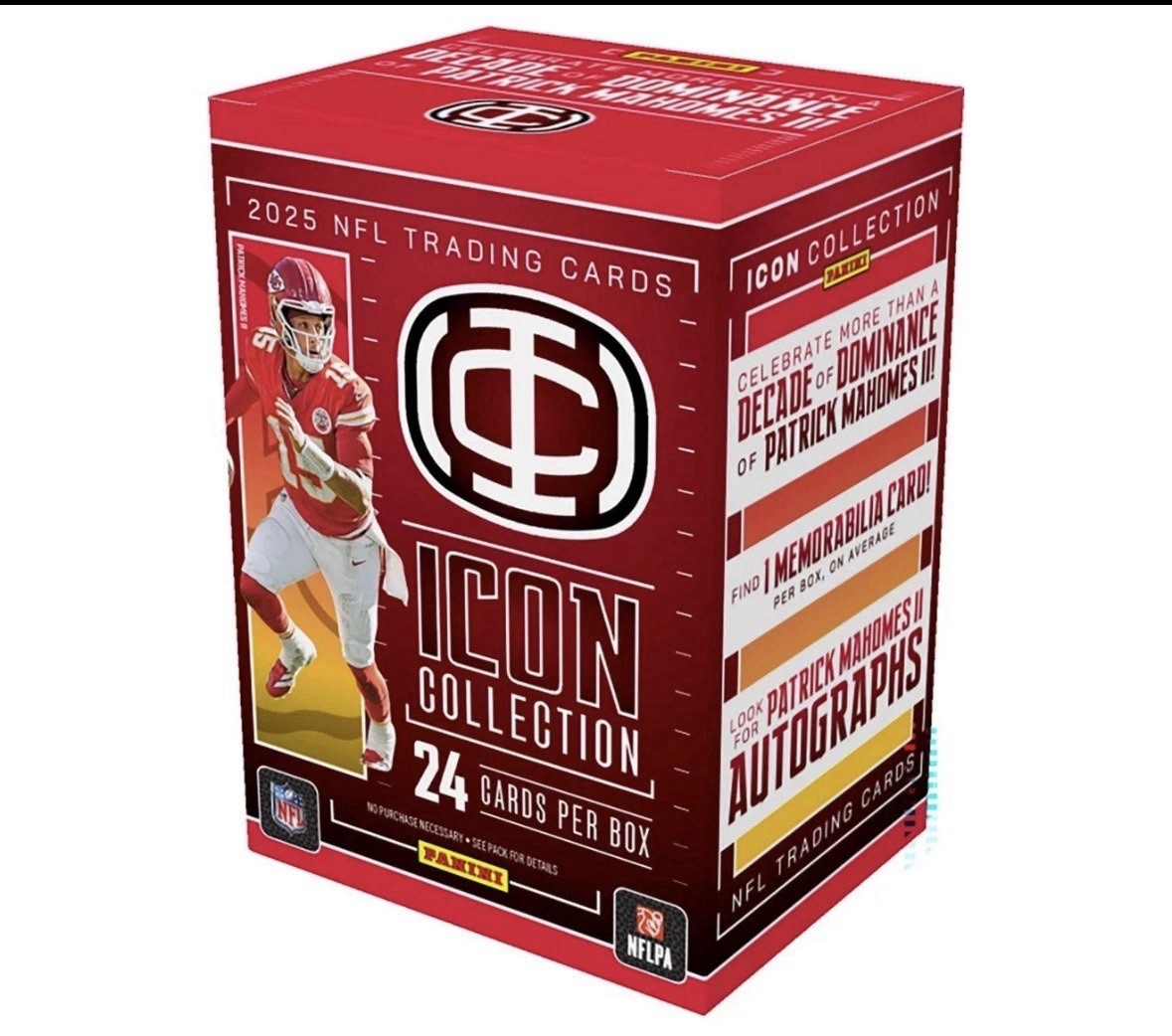 2025 Panini Authentically Mahomes Icon Collection Blaster Box NEW Sealed