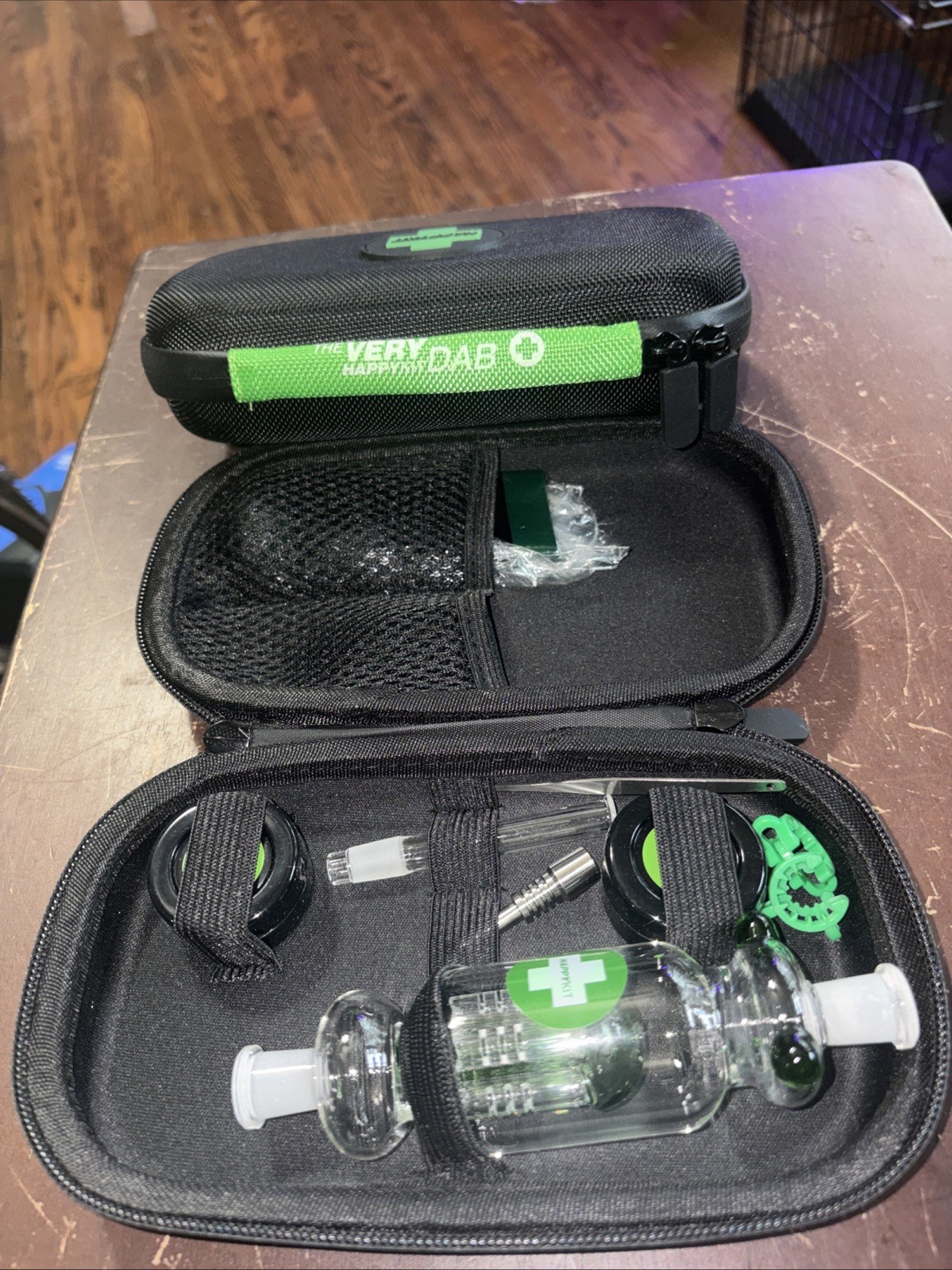 HAPPY DAB KIT GREEN & BLACK NEW WITHOUT TGS Free Shipping