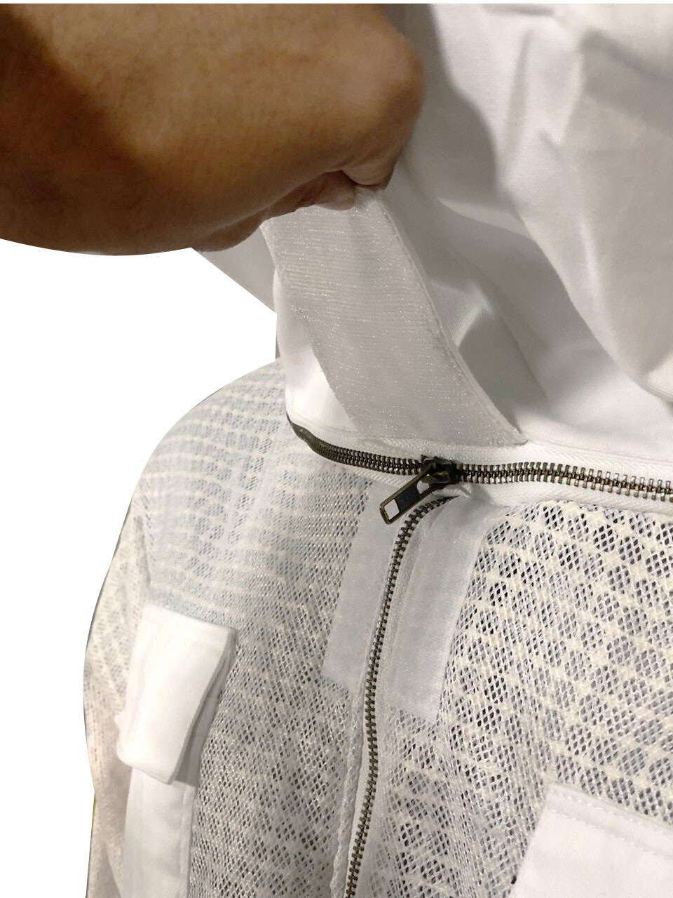 3 Layer Ventilated Suit round and fencing veil bee suit beekeeper round veil