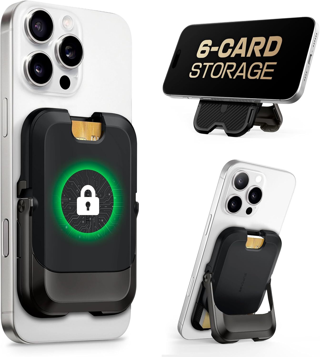 SUPCASE Magnetic MagSafe Wallet w/ Stand Holder For Apple iPhone 16/15/14/13/12